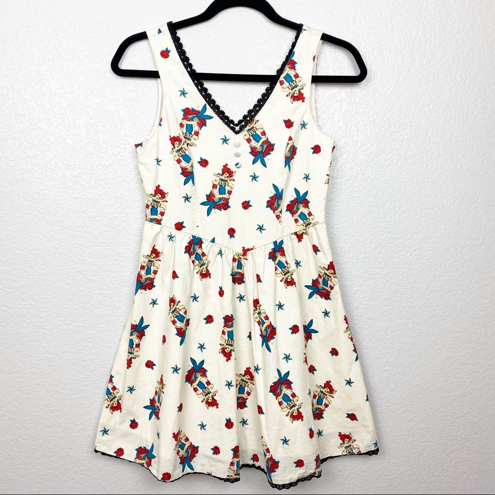 DISNEY ARIEL TATTOO DRESS